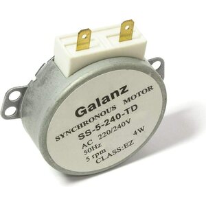 Lasilautasen pyörittäjä moottori 5/6 rpm